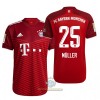 Maglia ufficiale FC Bayern Monaco Thomas Muller 25 Casa 2021-22 per Uomo